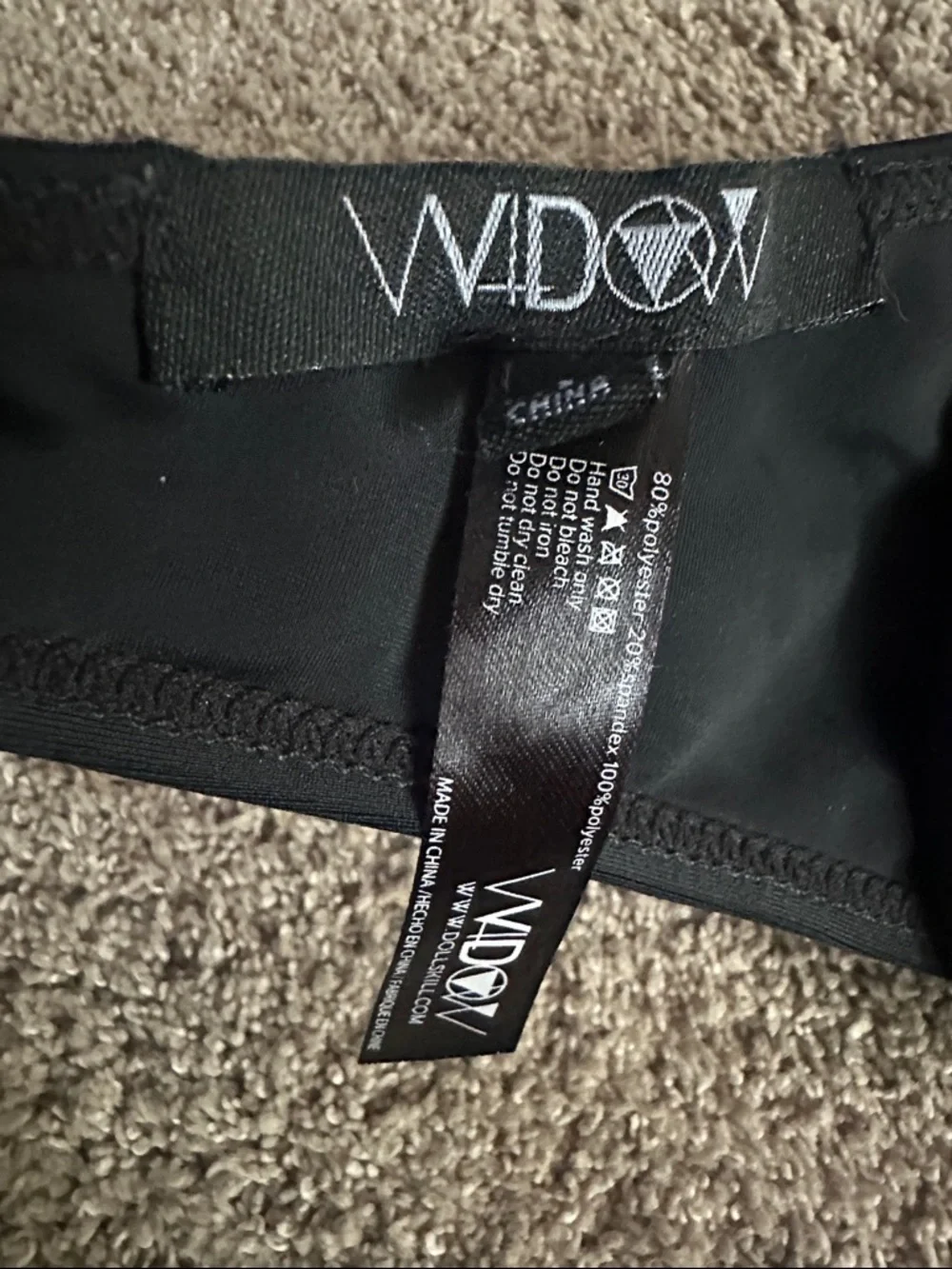 Widow Push-Up Bikini Top